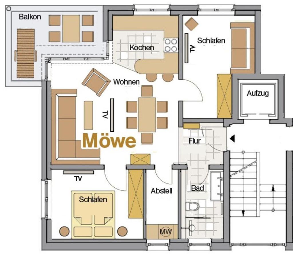 Baltic House Moewe Timmendorfer Strand Exterior foto